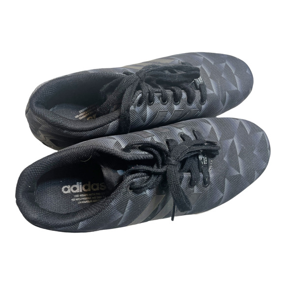 adidas Originals ZX Flux Sneakers in Black Print White Men's Size 6.5 - Picture 5 of 11